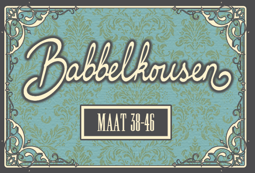 Babbelkousen, maat 38-46